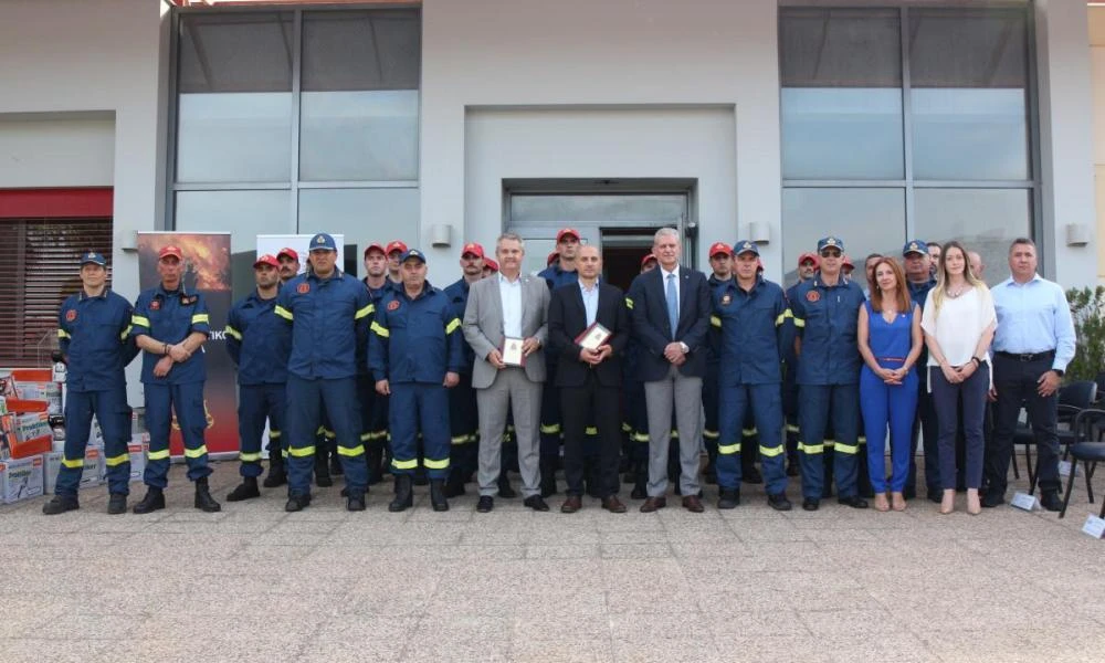 Πυροσβεστικό Σώμα: Δωρεά αλυσοπρίονων από Praktiker Hellas και Stihl